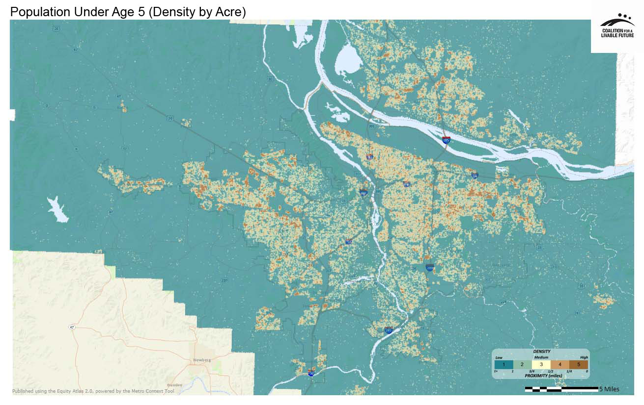Population Under Age 5 (Density by Acre) Population Under Age 5 (Density by Acre)