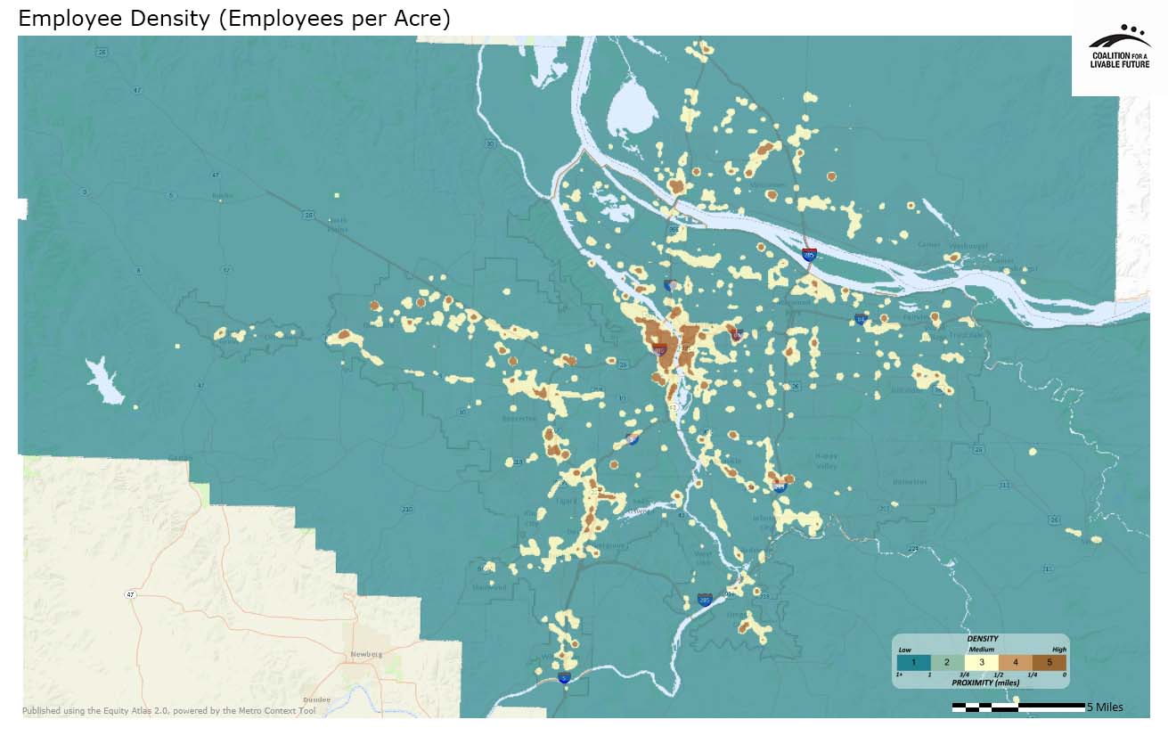 Employee Density (Per Acre) Employee Density (Per Acre)