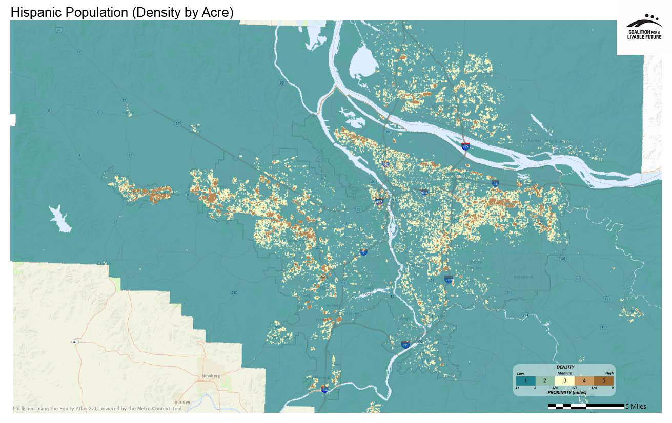 Hispanic Population (Density by Acre) Hispanic Population (Density by Acre)