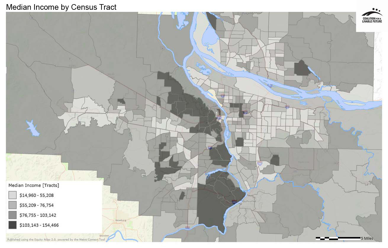 Median Income by Census Tract Median Income by Census Tract