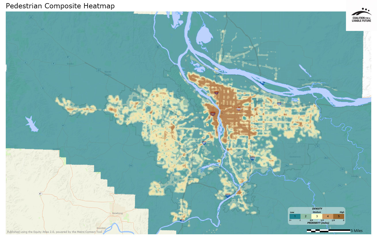 Pedestrian Composite Heatmap Pedestrian Composite Heatmap