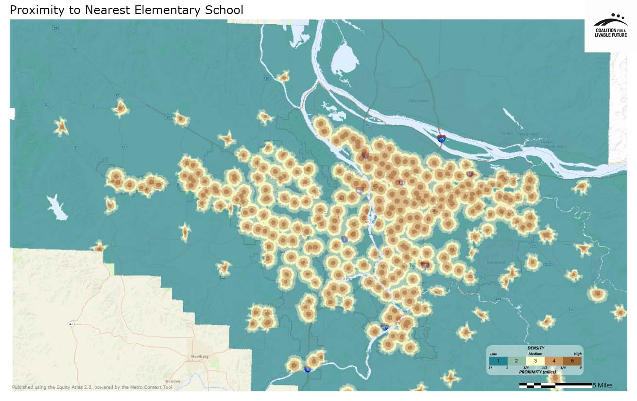Proximity to Nearest Elementary School Proximity to Nearest Elementary School