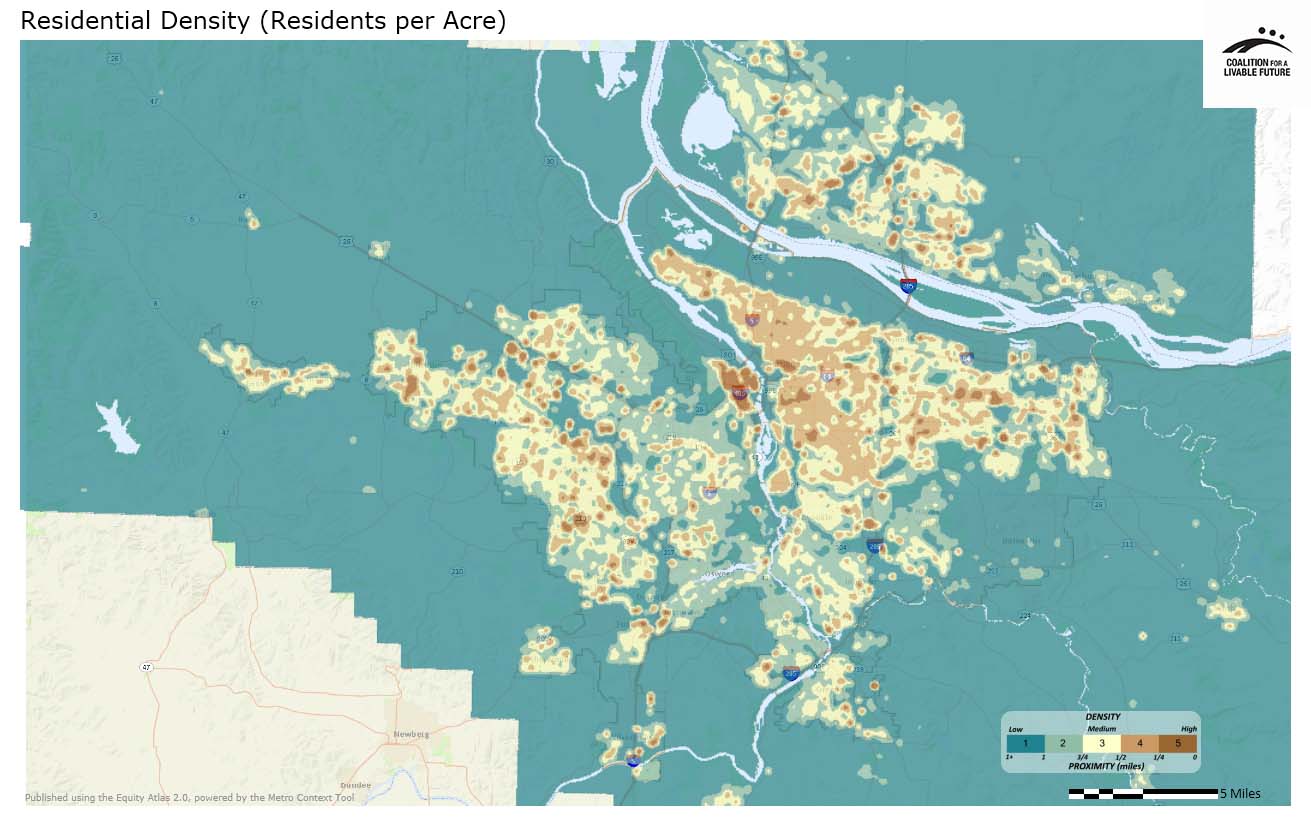 Residential Density (Per Acre) Residential Density (Per Acre)